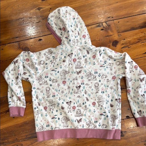 Disney Womens Pink Jacket Hooded Zipped Princess Size XL - Picture 10 of 11